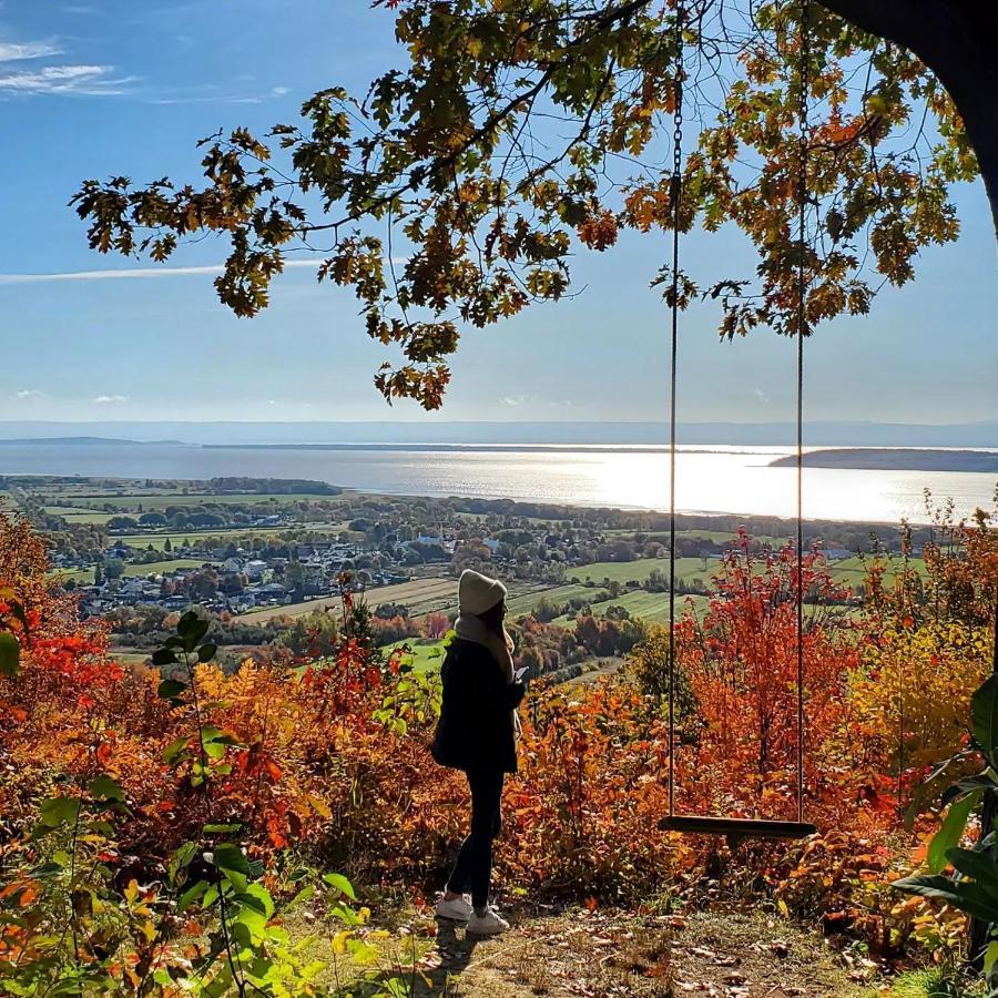 Les Chalets Sur Le Cap Saint Joachim Exteriér fotografie