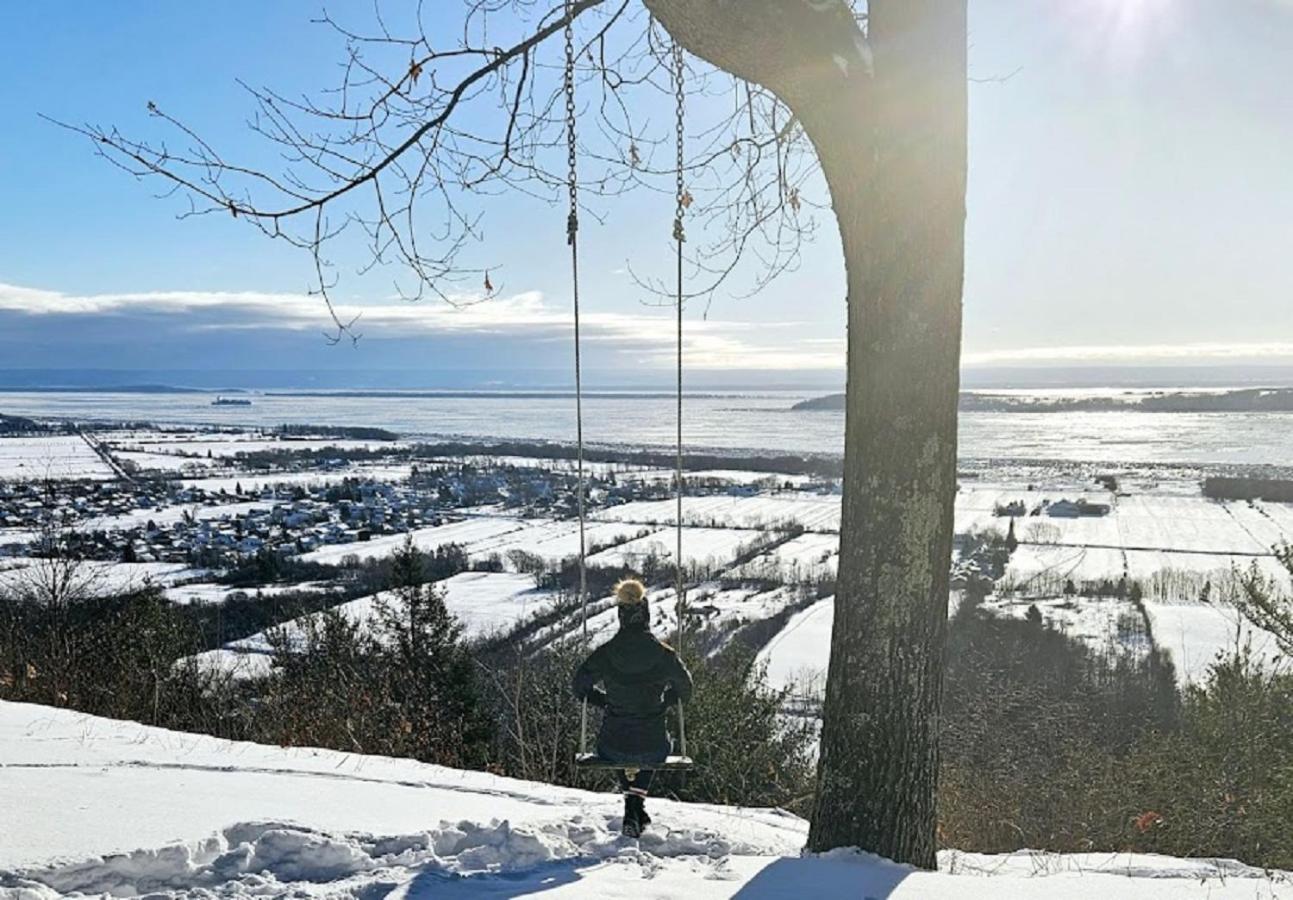 Les Chalets Sur Le Cap Saint Joachim Exteriér fotografie